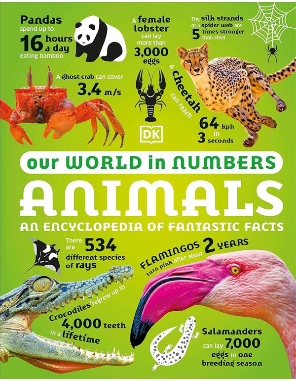 Our World In Numbers Animals: An Encyclopedia Of Fantastic Facts