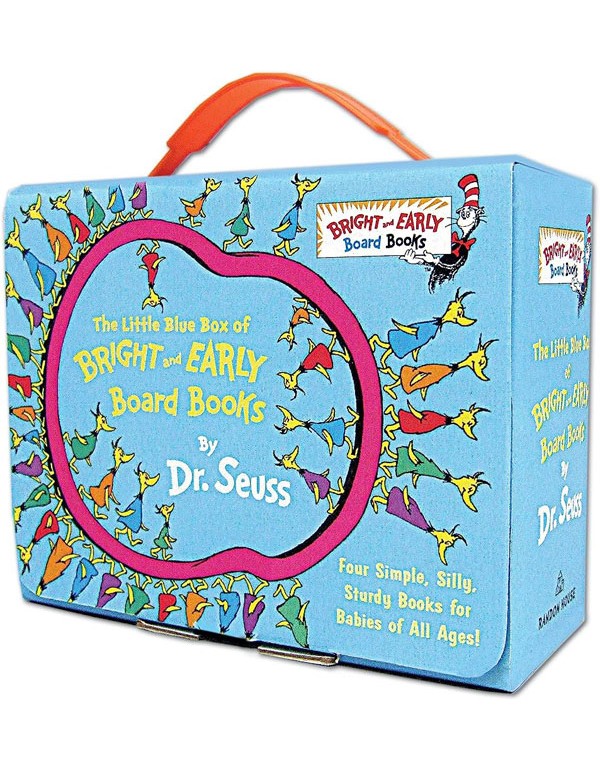 The Little Blue Box of Bright and Early Board Books by Dr. Seuss