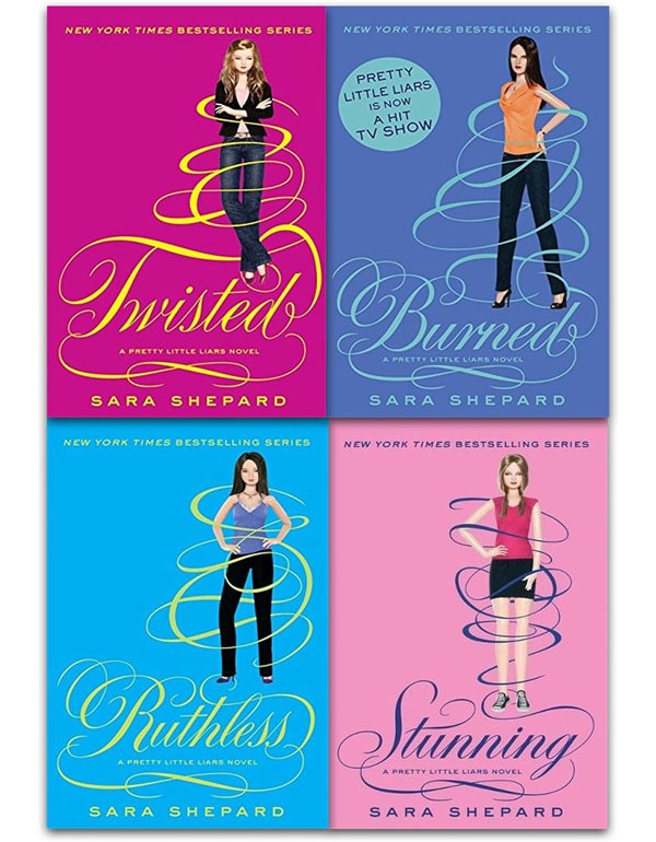 Pretty Little Liars Series 3 Collection By Sara Shepard 4 Books Set