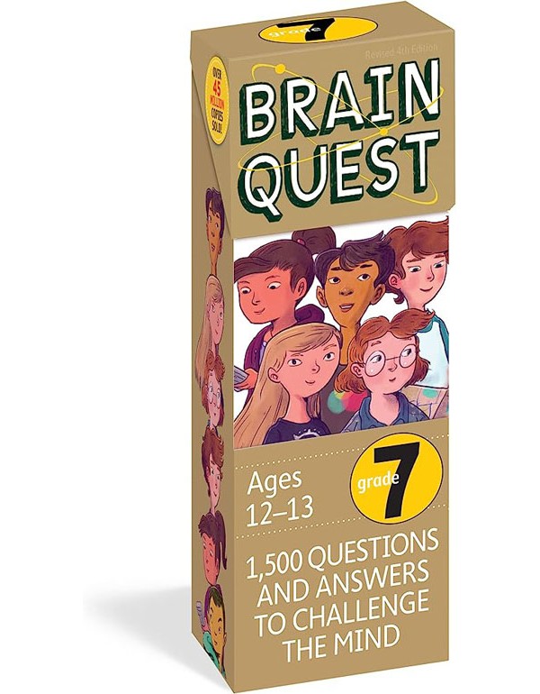 Brain Quest 7th Grade Q&A Cards