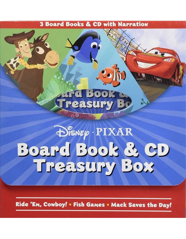 Disney Pixar Board Book And Cd Treasury Box