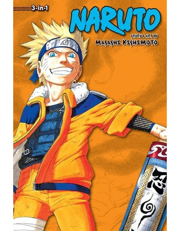 Naruto (3-in-1 Edition), Vol. 4