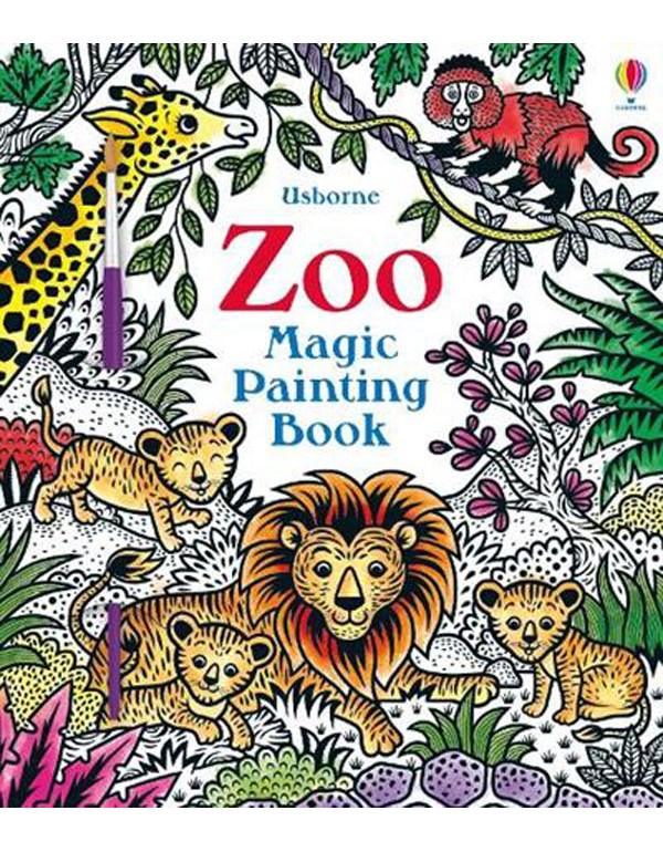 Zoo Magic Painting Book
