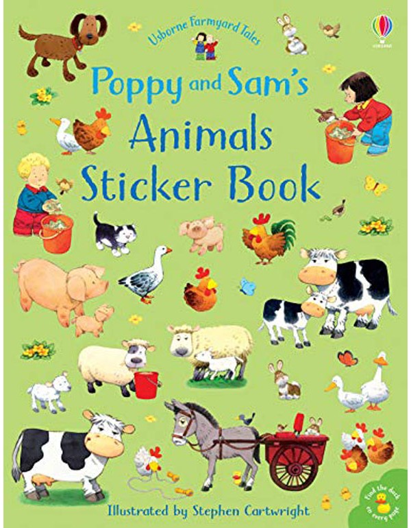 Poppy and Sam's Animals Sticker Book