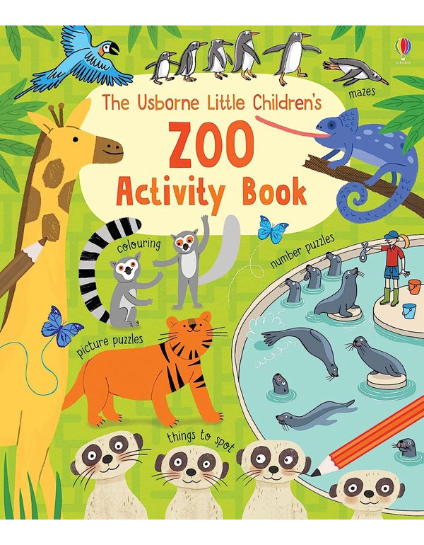 Little Children's Zoo Activity Book
