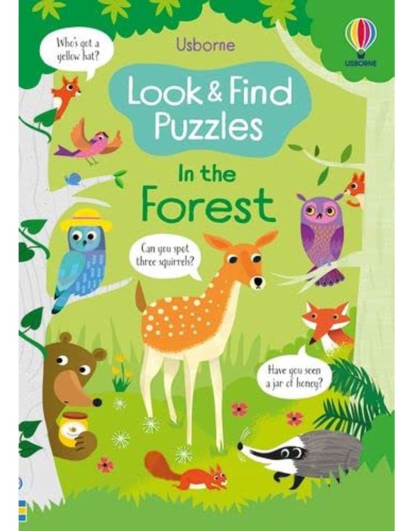 Look and Find Puzzles In the Forest