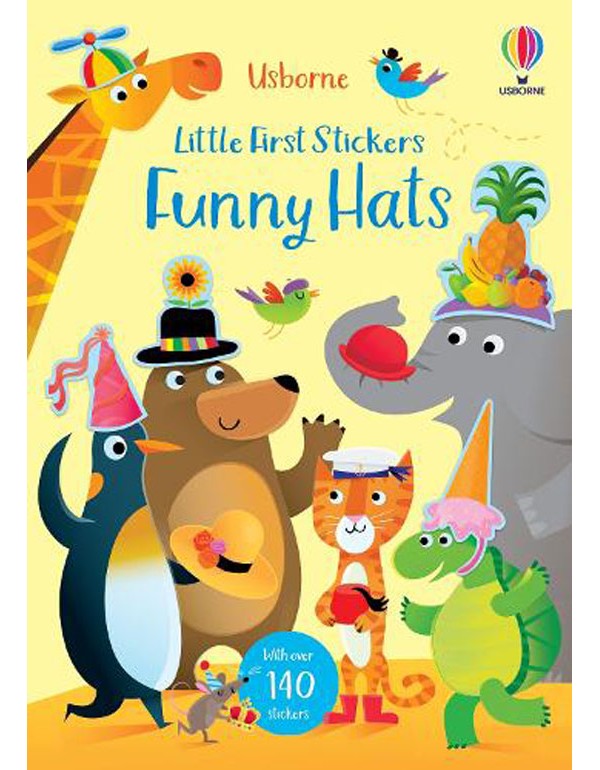 Little First Stickers Funny Hats