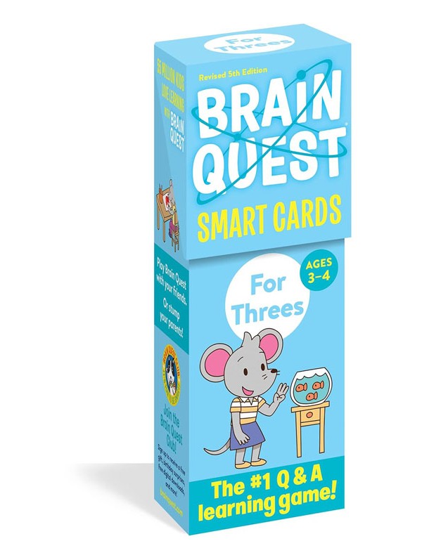 Brain Quest For Threes Smart Cards Revised 5Th Edition
