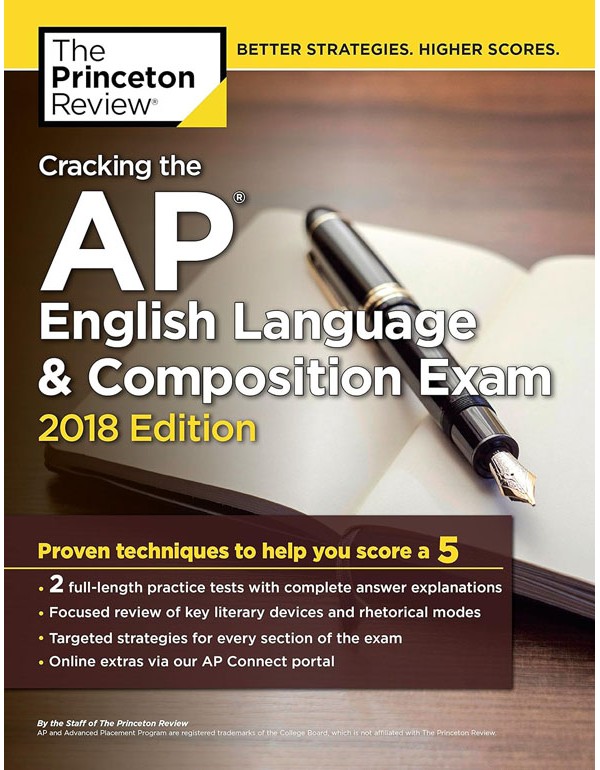 Cracking The Ap English Language And Composition Exam, 2018 Edition