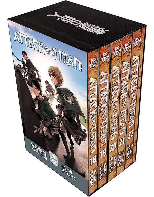 Attack On Titan Season 3 Part 2 Manga Box Set