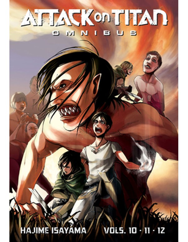 Attack on Titan Omnibus 4 (Vol. 10-12)