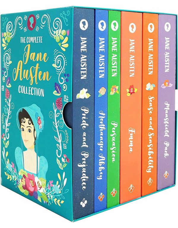 The Complete Jane Austen Collection 6 Books Box Set - Ages 9-14