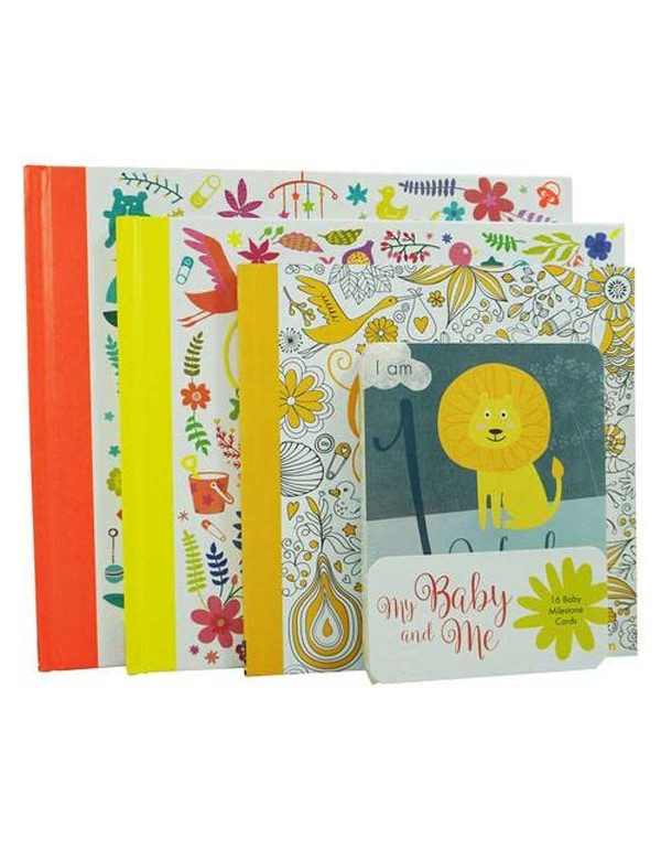 My Baby And Me 3 Books Baby Gift Box Set With 16 Milestone Cards Ages 0-5