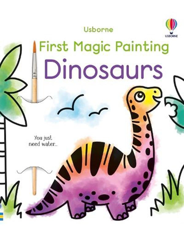 First Magic Painting Dinosaurs