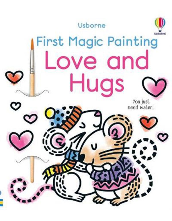First Magic Painting Love and Hugs